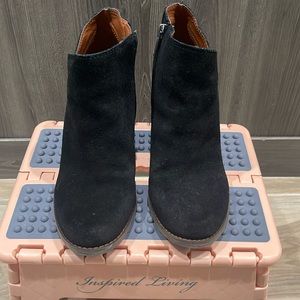 Lucky brand wedge boot, size 7 only worn once